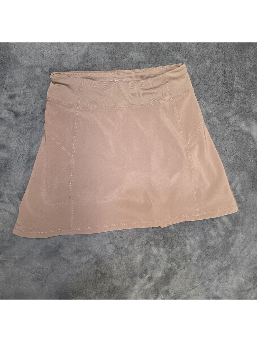 Athleta Girl School Day Skort 8-10 Beige Built In Shorts NWOT